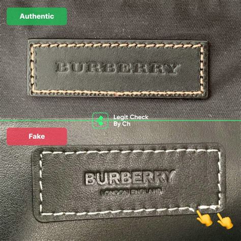 how to know burberry bag is real|100 authentic burberry bag.